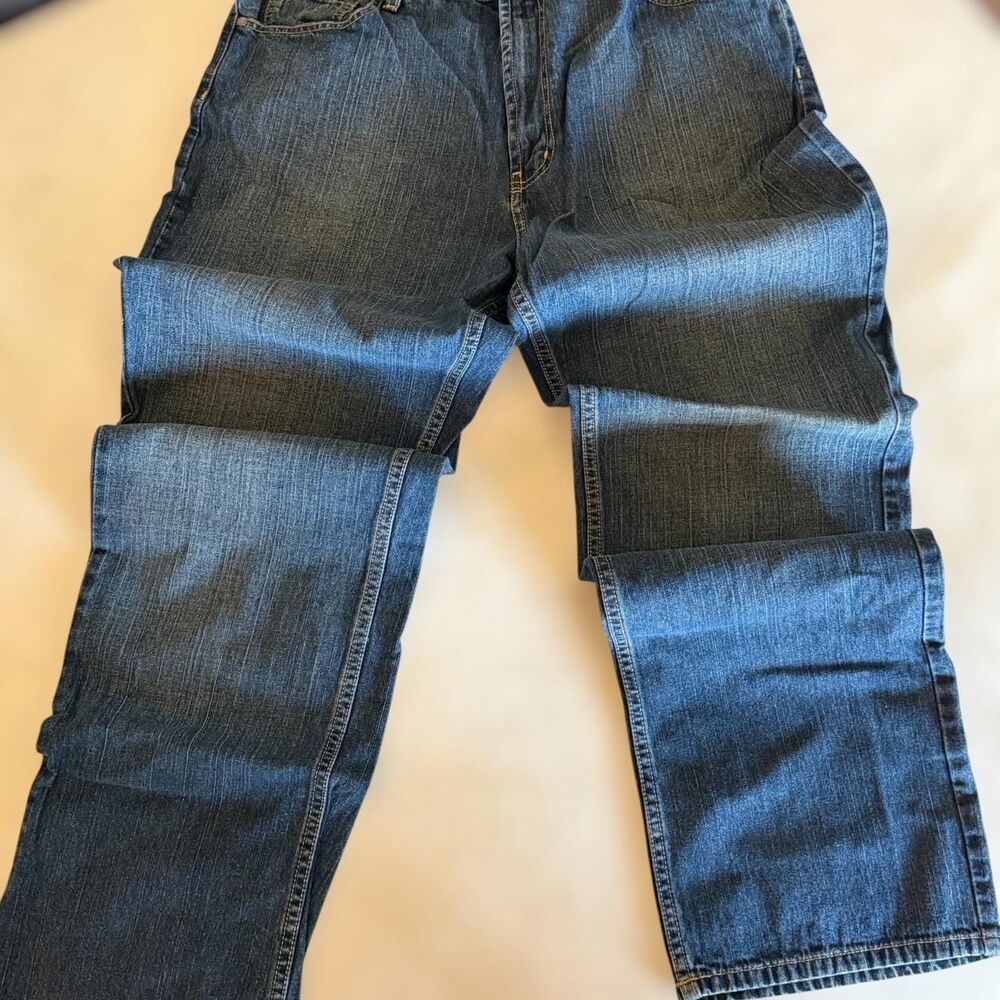 Nautica Men's Blue and Navy Jeans